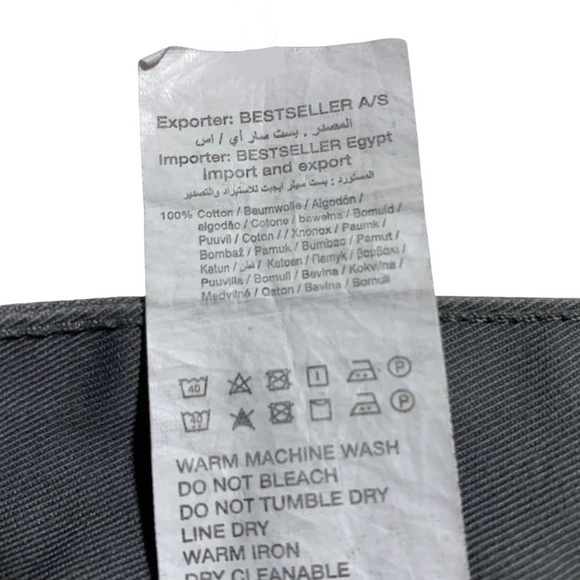 Jack & Jones | Men | Core Workwear Gray Anti Fit Denim Pants | 32x32 - Picture 14 of 15